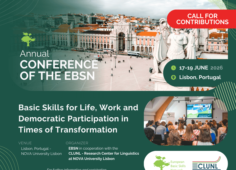 Felhívás előadások és hozzájárulások benyújtására – EBSN Éves Konferencia 2026